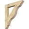 Ekena Millwork Funston Slat Rough Sawn Bracket, Douglas Fir, 6"W x 44"D x 48"H BKT06X44X48FST06RDF - alternate 1